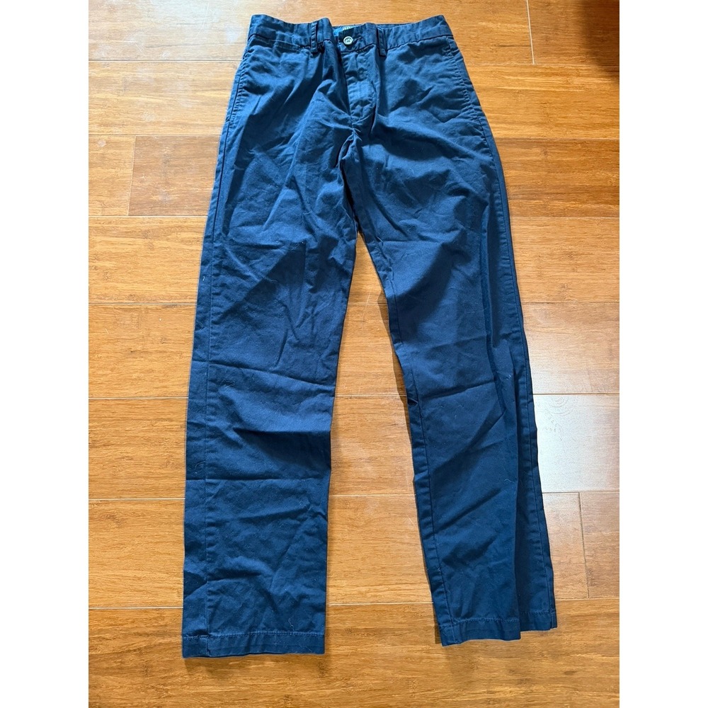 Polo Ralph Lauren Straight Fit Stretch Twill Pants Big Boys 14 Blue Pocket